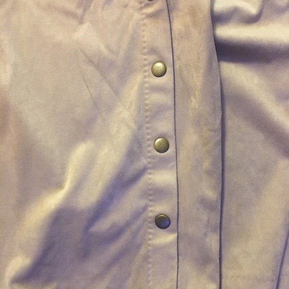 Faux Suede Skirt - Picture 2 of 5